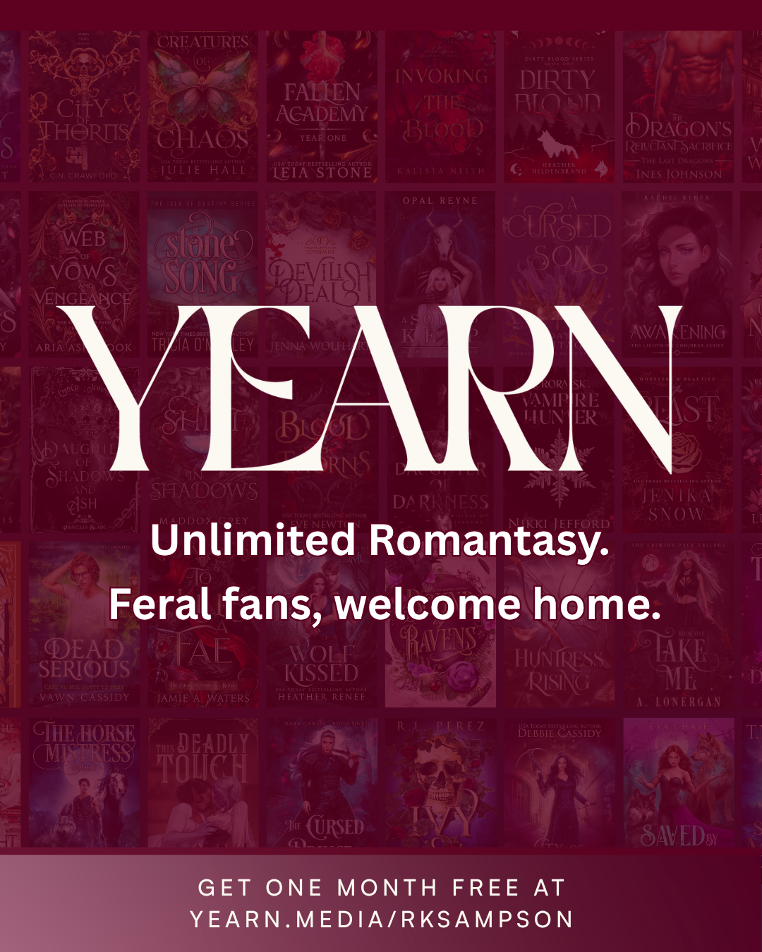 Unlimited Romantasy Reading, Available Now